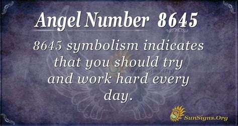 Angel Number 8645 Meaning: Time And Change - SunSigns.Org