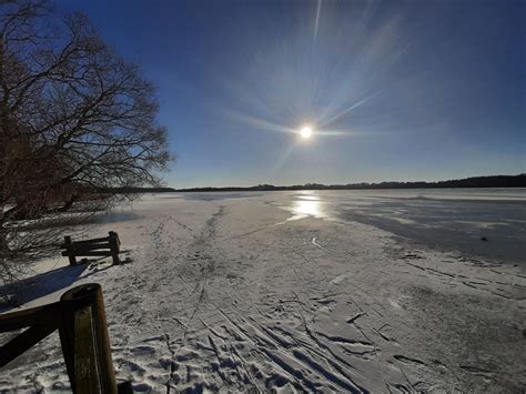 Free Images : winter, lake, snow, sun, Soroe, Akademi, denmark, Sjaelland, trees, ic, sky ...