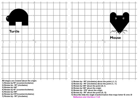 Rotation Sheet with answers (US) | Teaching Resources