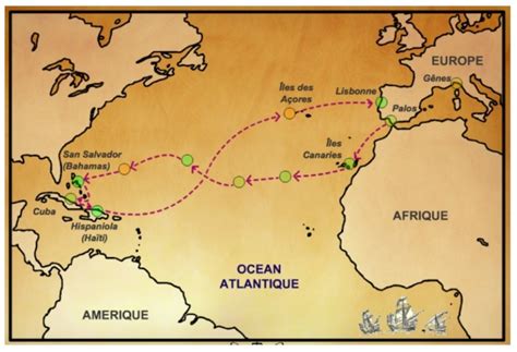 Parcours 1 : Le premier voyage de Christophe Colomb – La Classe d'Histoire