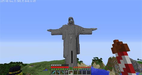 Minecraft Jesus Statue - 52+ Koleksi Gambar