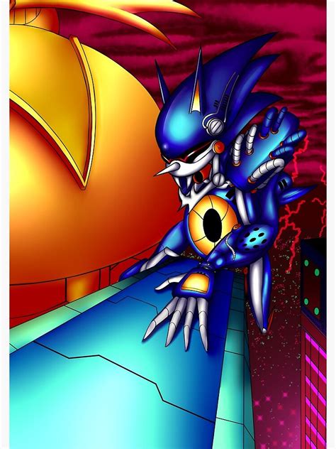 "Metal Sonic Kai" Spiral Notebook by Waiting4Worms | Redbubble