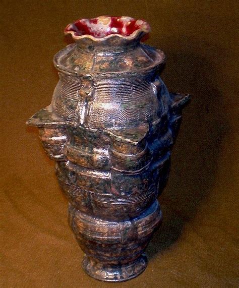 Dark Pillar Ceramic Art by Steve Spagnola - Fine Art America