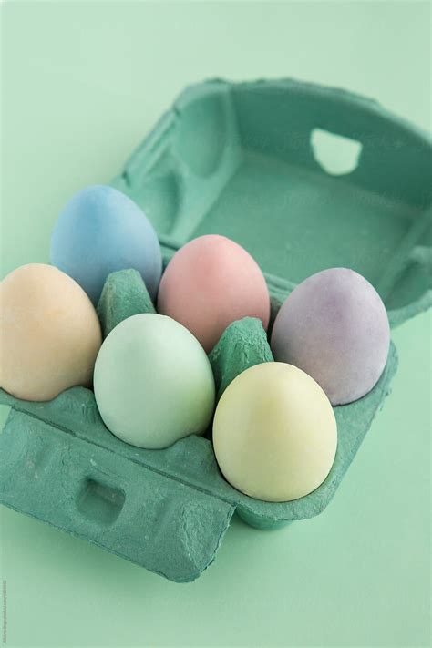 "Pastel Easter Eggs" by Stocksy Contributor "Studio Serra" - Stocksy