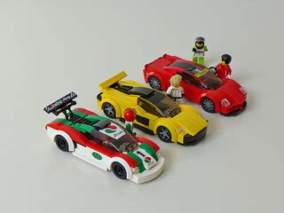 Speed Champions City Scale - Group Shot | All three cars are… | Flickr
