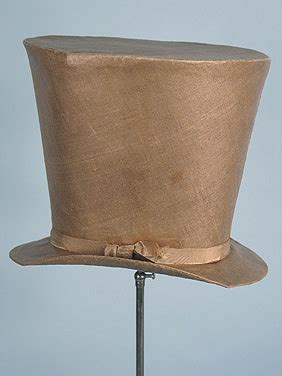 Old Rags - Men’s hat, 1840’s