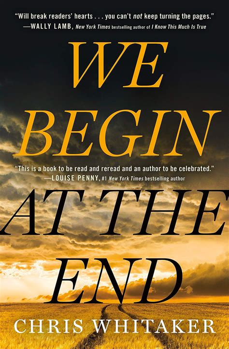 Review of We Begin at the End by Chris Whitaker