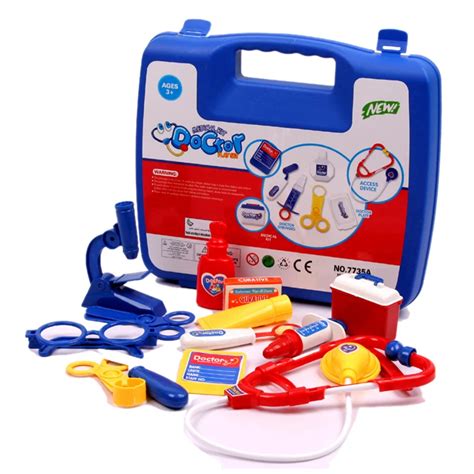 1 Set Pretend Play Toys Doctor Medical Kit For Doctor Play Set Children ...