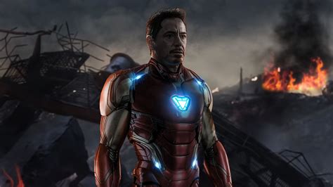 Avengers Endgame Iron Man Desktop Wallpapers - Wallpaper Cave