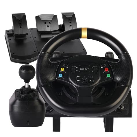 Buy DOYO Xbox Steering Wheel, Gaming Racing Wheel with Pedals Clutch ...