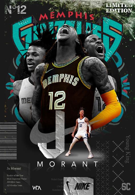 Ja Morant - Wallpaper - Memphis Grizzlies :: Behance