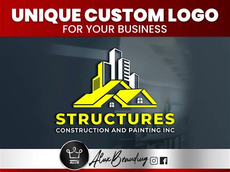 CONSTRUCTION LOGO Design Custom Construction Logo Design | Etsy