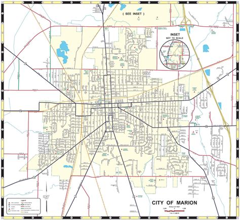 Marion City Map Marion County Engineer 39 S Office Ohio | Maps Of Ohio