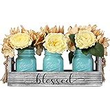 Amazon.com: Triple Mason Jar Centerpiece : Home & Kitchen