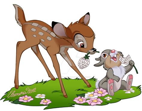 Bambi and Thumper - Colors by SabakuNoTemari88 on DeviantArt