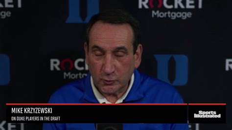 Duke's Coach K Previews the NBA Draft - Sports Illustrated Duke Blue ...