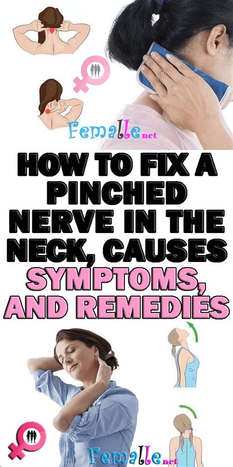 How To Fix A Pinched Nerve In The Neck, Causes, Symptoms, And Remedies | Pinched nerve, Pinched ...