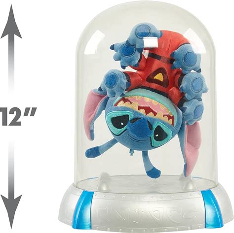 Disney Lilo Stitch 20th Anniversary Collectible Experiment 626 Plush Stuffed Animal In Dome ...