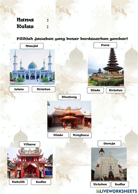 mewarnai gambar tempat ibadah hindu - Vanessa Anderson