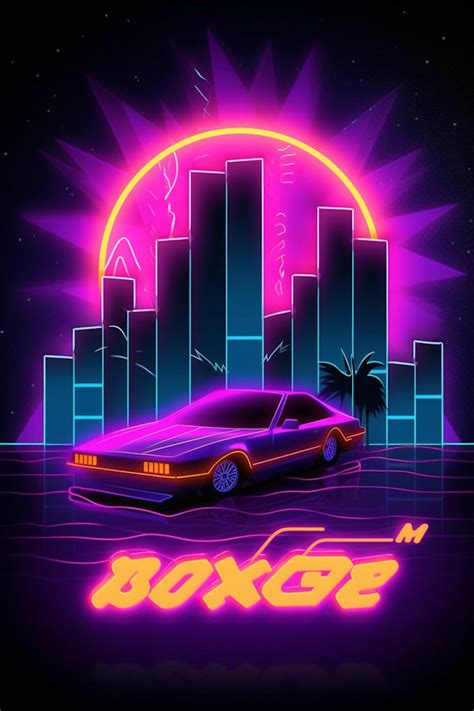 Design a custom retro, 80s, synthwave logo for you by Cedchom | Fiverr