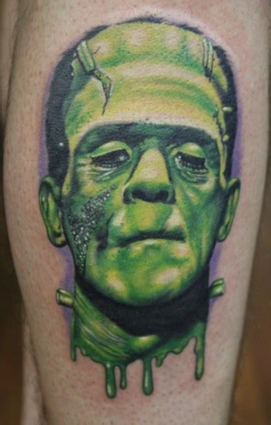 Frankenstein Tattoos Designs, Ideas and Meaning | Tattoos For You