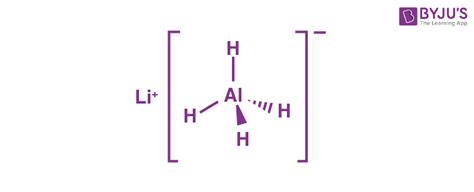 Lithium Aluminium Hydride- LiAlH4 - Definition, Structure of lithium aluminium hydride ...