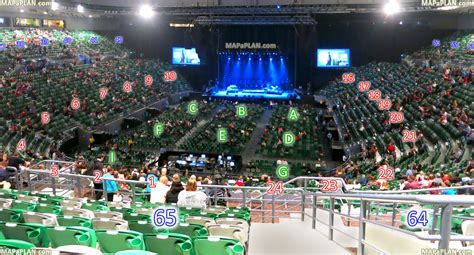 Melbourne Rod Laver Arena - Stage view from Section 65 - Row HH - Seat 323 - Virtual interactive ...