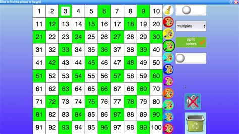 Sieve of Eratosthenes, classic method for finding prime numbers - YouTube