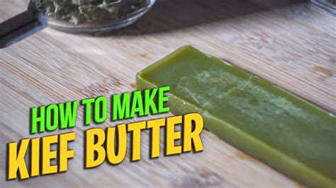 How to Make Cannabutter With Kief | Easy Cannabis Kief Butter Recipe ...