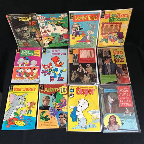 VINTAGE GOLD KEY COMICS BOOK LOT