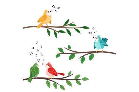 Bird Song Clipart