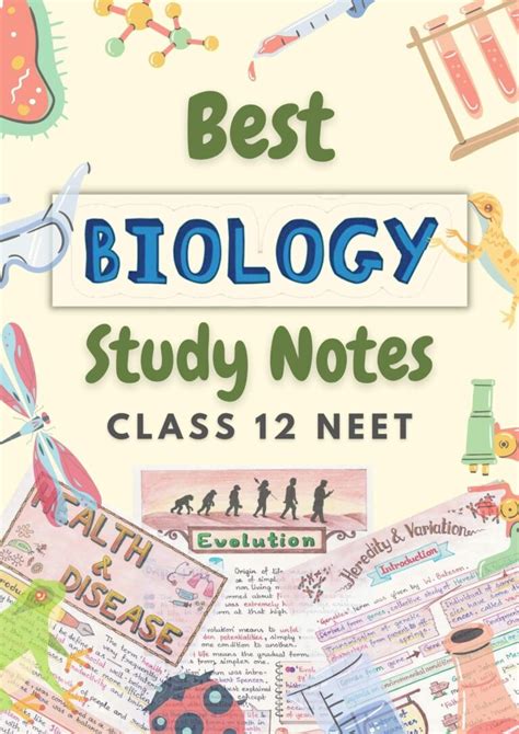 Class 12 Biology (Chapters 1-16) Handwritten Notes PDF - CBSE