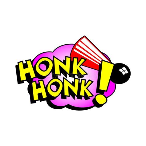 Honk Sound Stock Illustrations – 661 Honk Sound Stock Illustrations, Vectors & Clipart - Dreamstime