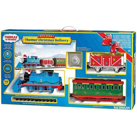 Bachmann Trains Large G Scale Thomas & Friends Thomas' Christmas Delivery - Ready To Run ...