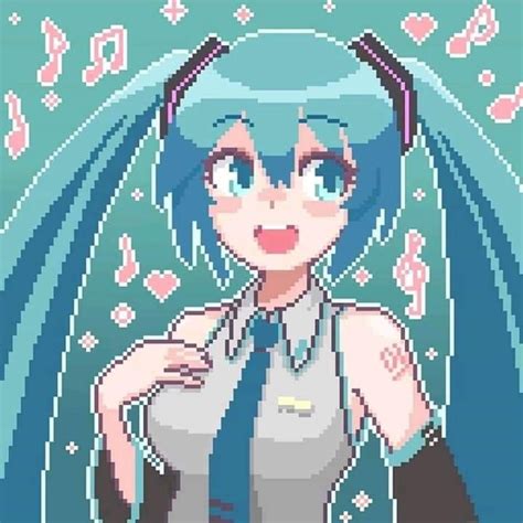 Hatsune Miku - Anime Character with Blue Hair and Glasses