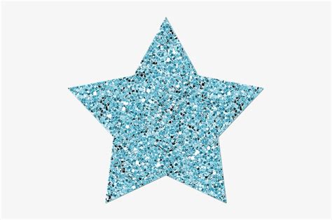 Stars Clipart Glitter - Blue Glitter Star Png - Free Transparent PNG ...