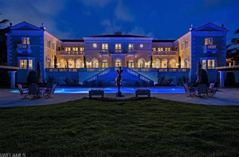 $68 Million Beachfront Mansion In Naples, FL | Homes of the Rich