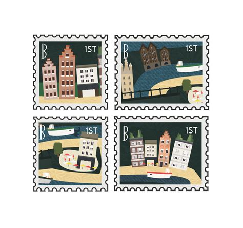 Stamps of Europe! on Behance