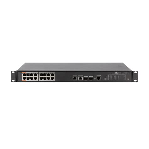 PFS4218-16GT-190 16-Port PoE Gigabit Managed Switch Dahua