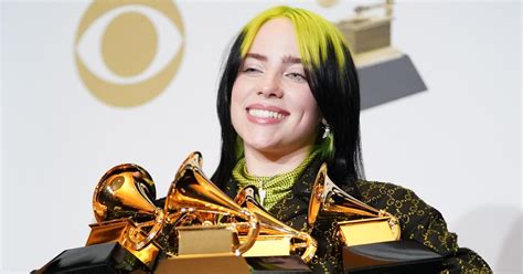 Billie Eilish Wins Big at 2020 Grammys, Sweeping Best New Artist, Song ...