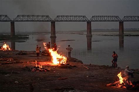 Medical and Food: India's holiest river Ganges is swollen with Covid ...