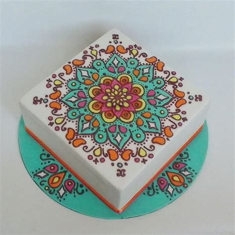 Mandala cake - Decorated Cake by Daria - CakesDecor