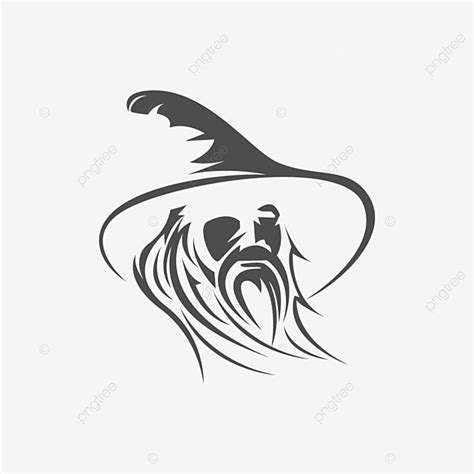 Wizard Logo, Wizard Drawing, Art, Kreatif PNG Transparent Image and ...