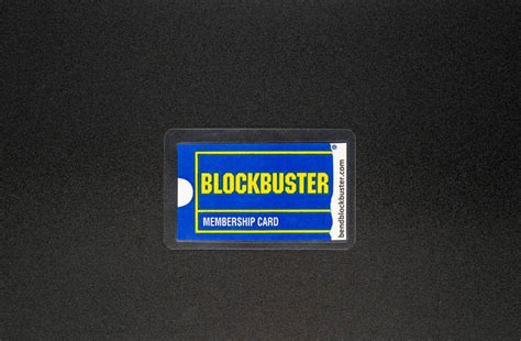 Blockbuster Membership Card - Blockbuster