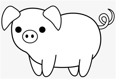 Car Wheel Clipart Black And White Pig