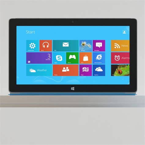 Microsoft Surface 2 Tablet 3d Obj