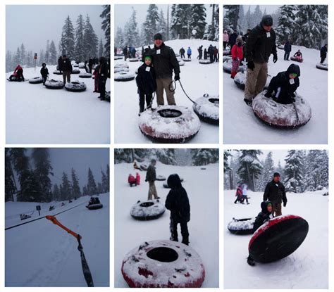 Tubing at Snoqualmie Summit