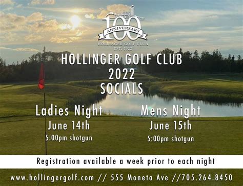 Ladies Night - Hollinger Golf Club