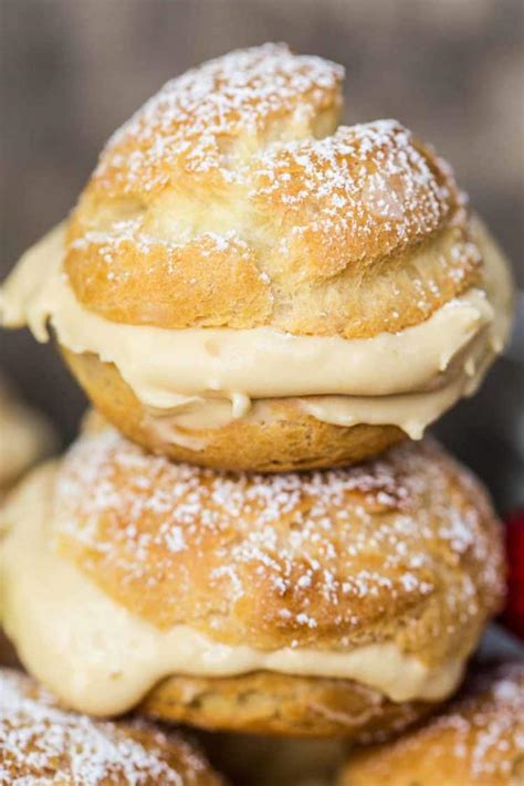 Homemade Cream Puff Recipe - Valentina's Corner