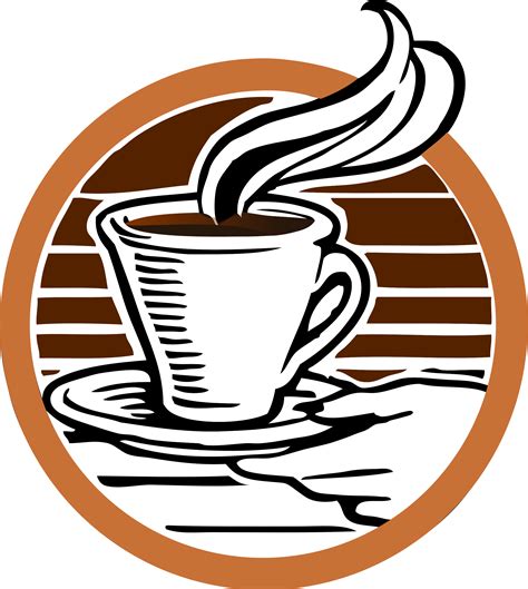 Clipart - Johnny's Cup of Coffee Coloured